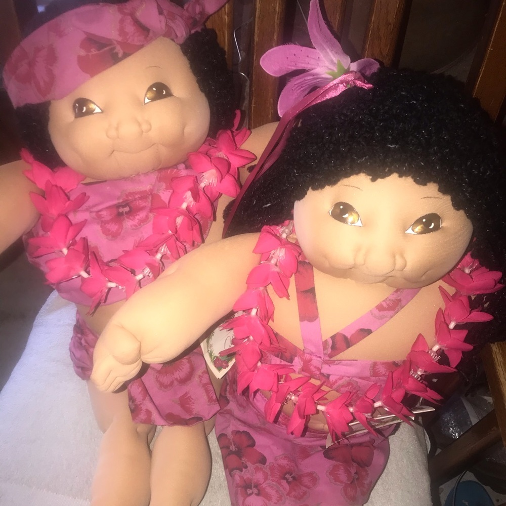 1 of the 1000 set  Collectible Cabbage Patch Polynesian doll Ohana Lokelina MAK…